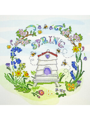 Bothy Threads Borduurpakket Amanda Loverseed - Spring Time - Bothy Threads Bothy Threads Borduurpakket Amanda Loverseed - Spring Time - Bothy Threads