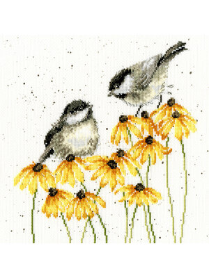 Bothy Threads Borduurpakket Hannah Dale - Chitter Chatter - Bothy Threads Bothy Threads Borduurpakket Hannah Dale - Chitter Chatter - Bothy Threads