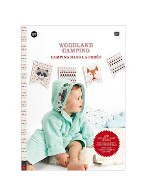 Rico Design Borduurboek Woodland Camping No. 159 Rico Design Borduurboek Woodland Camping No. 159