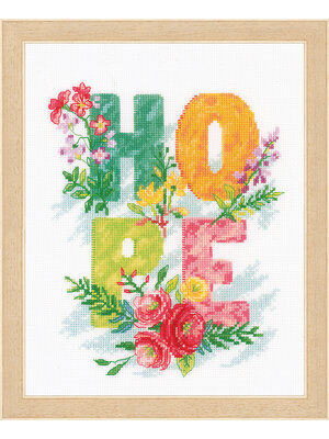 Vervaco Telpakket kit Hope Vervaco Telpakket kit Hope