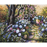 Borduurpakket Wonderland Garden - Leti Stitch