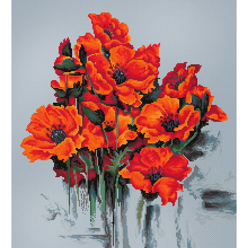 Luca-S Borduurpakket The Poppies - Luca-S Luca-S Borduurpakket The Poppies - Luca-S