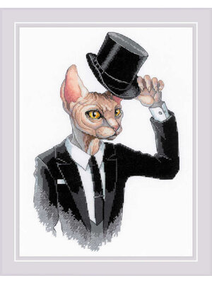 RIOLIS Borduurpakket Gentleman - RIOLIS RIOLIS Borduurpakket Gentleman - RIOLIS