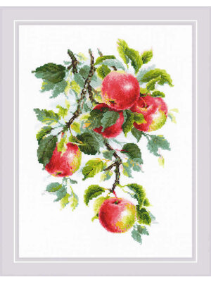 RIOLISf Borduurpakket Juicy Apples - RIOLIS RIOLISf Borduurpakket Juicy Apples - RIOLIS