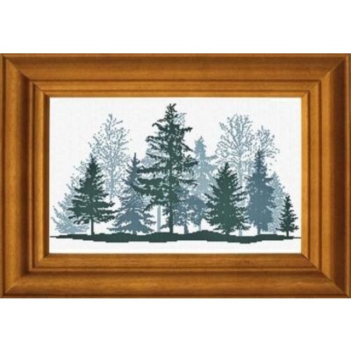 Alessandra Adelaide Needleworks Patroon Forest d'Inverno (Winter Forest) - Alessandra Adelaide Needleworks