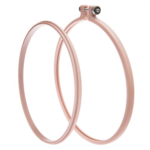 Rico Design Borduurring  Kunststof Poeder-roze - 17,8 cm