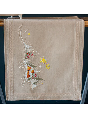 Vervaco Loper kit Winterlandschap met ster Vervaco Loper kit Winterlandschap met ster