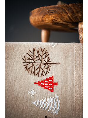 Vervaco Loper kit Moderne kerstmotieven Vervaco Loper kit Moderne kerstmotieven