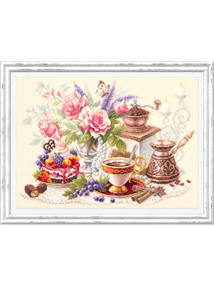 Magic Needle CI Borduurpakket A Cup of Coffee? - Magic Needle