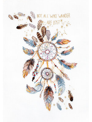Leti Stitch Borduurpakket Never Stop Dreaming - Leti Stitch