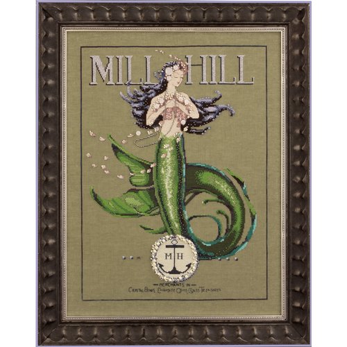 Mirabilia  Borduurpatroon Merchant Mermaid - Mirabilia Designs