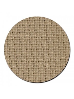 Permin of Copenhagen Permin Aida 16 ct, Sage - Summer Khaki - meter