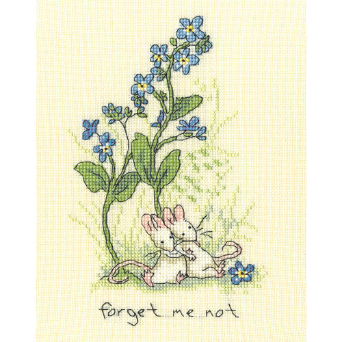 Bothy Threads Borduurpakket Anita Jeram - Forget me not - Bothy Threads