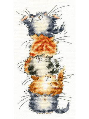 Bothy Threads Borduurpakket Margaret Sherry - Top Cat - Bothy Threads Bothy Threads Borduurpakket Margaret Sherry - Top Cat - Bothy Threads