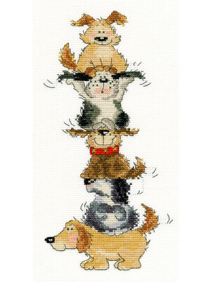 Bothy Threads Borduurpakket Margaret Sherry - Top Dog - Bothy Threads Bothy Threads Borduurpakket Margaret Sherry - Top Dog - Bothy Threads