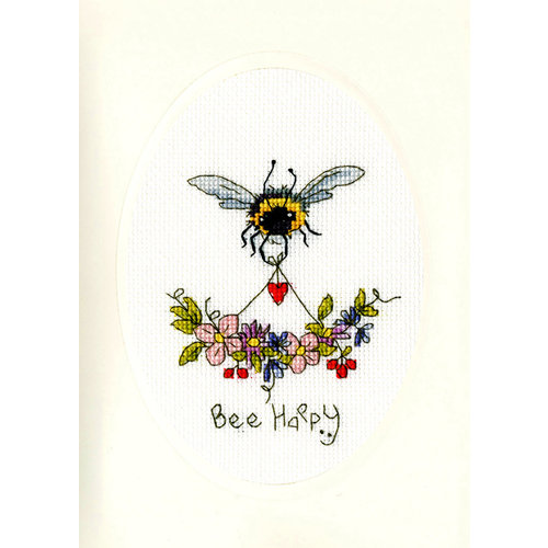 Bothy Threads Borduurpakket Eleanor Teasdale - Bee Happy - Bothy Threads