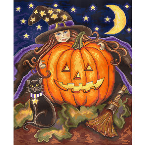 Leti Stitch Borduurpakket Pumpkin Girl - Leti Stitch