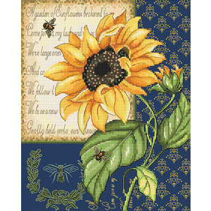 Leti Stitch Borduurpakket Sunflower Melody - Leti Stitch