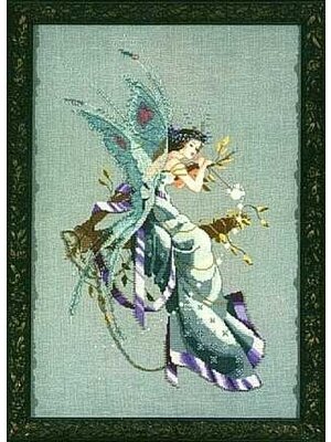 Mirabilia  Borduurpatroon A Midsummer Night's Fairy - Mirabilia Designs