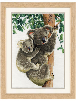 Vervaco Official Telpakket kit Koala met baby Vervaco Official Telpakket kit Koala met baby