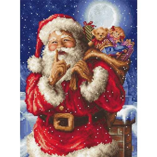 Leti Stitch Borduurpakket Santa's secret - Leti Stitch
