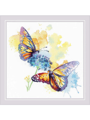 RIOLISf Borduurpakket Colorful Flight - RIOLIS RIOLISf Borduurpakket Colorful Flight - RIOLIS