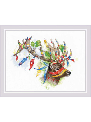 RIOLIS Borduurpakket Noble Deer - RIOLIS