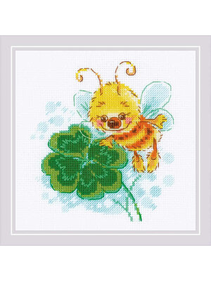 RIOLISf Borduurpakket Lucky Clover - RIOLIS RIOLISf Borduurpakket Lucky Clover - RIOLIS