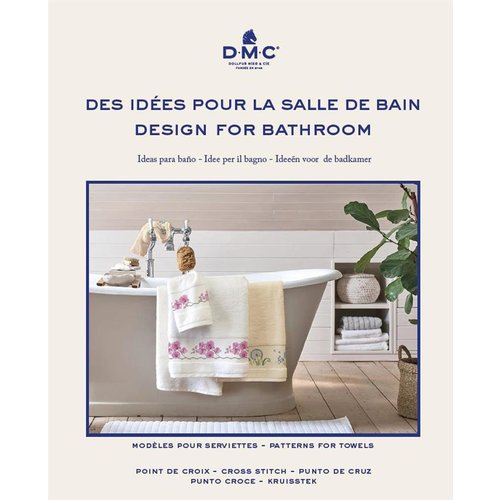 DMC Kruissteekboek Ideeën voor de badkamer DMC Kruissteekboek Ideeën voor de badkamer