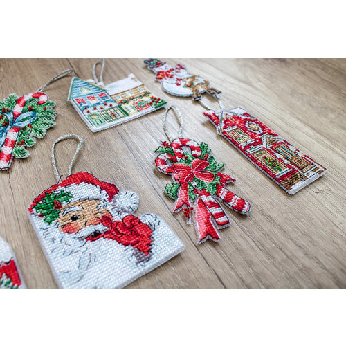 Leti Stitch Borduurpakket Christmas Toys Kit nr. 2 - Leti Stitch