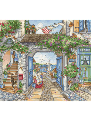 Leti Stitch Borduurpakket To The Harbor - Leti Stitch