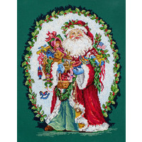 Borduurpakket Jolly Saint Nick - Leti Stitch