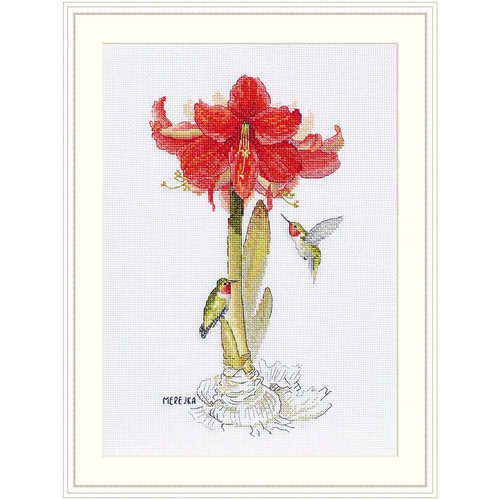 Merejka Borduurpakket Amaryllis - Merejka Merejka Borduurpakket Amaryllis - Merejka