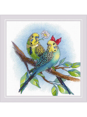 RIOLIS Borduurpakket Love is in the Air - RIOLIS RIOLIS Borduurpakket Love is in the Air - RIOLIS