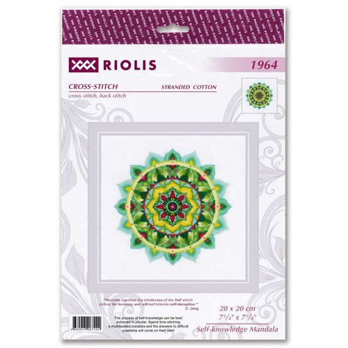 RIOLIS Borduurpakket Self-knowledge Mandala - RIOLIS