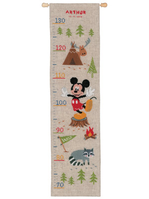 Vervaco Official Telpakket Meetlat kit Disney A woodsy adventure Vervaco Official Telpakket Meetlat kit Disney A woodsy adventure