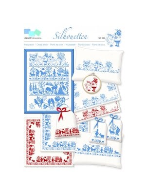 Lindner’s Kreuzstiche Patroon Lindner 065 - Silhouetten Lindner’s Kreuzstiche Patroon Lindner 065 - Silhouetten