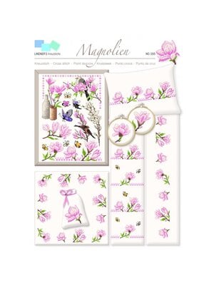 Lindner’s Kreuzstiche Patroon Lindner 055 - Magnolia's Lindner’s Kreuzstiche Patroon Lindner 055 - Magnolia's