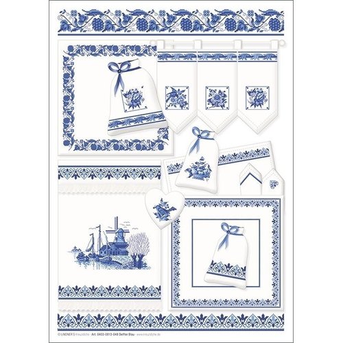 Lindner Patroon Lindner 048 - Klassiek Blauw