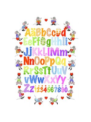 Lindner’s Kreuzstiche Patroon Lindner 030 - Muizen ABC