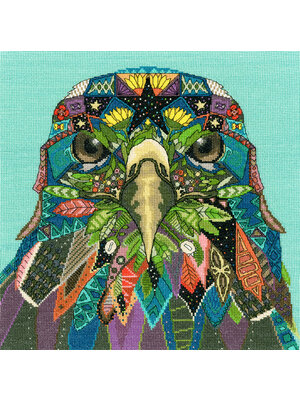 Bothy Threads Borduurpakket Sharon Turner - Jewelled Eagle - Bothy Threads Bothy Threads Borduurpakket Sharon Turner - Jewelled Eagle - Bothy Threads