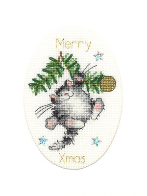 Bothy Threads Borduurpakket Margaret Sherry - Swing Into Xmas - Bothy Threads