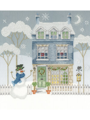 Bothy Threads Borduurpakket Karen Tye Bentley - Home For Christmas - Bothy Threads Bothy Threads Borduurpakket Karen Tye Bentley - Home For Christmas - Bothy Threads