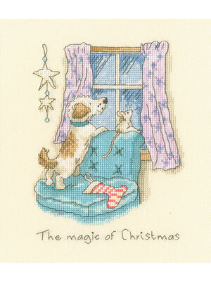Bothy Threads Borduurpakket Anita Jeram - The magic of Christmas - Bothy Threads