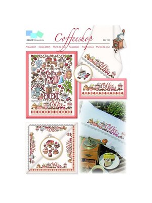 Lindner’s Kreuzstiche Patroon Lindner 133 - Coffee Shop