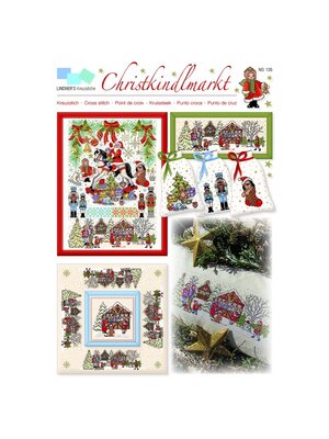 Lindner’s Kreuzstiche Patroon Lindner 135 - Kerstmarkt