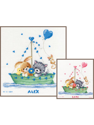 Vervaco Telpakket kit Ons grootste avontuur Vervaco Telpakket kit Ons grootste avontuur