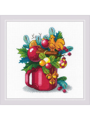 RIOLIS Borduurpakket New Year's Aroma - RIOLIS RIOLIS Borduurpakket New Year's Aroma - RIOLIS