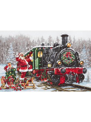Luca-S Borduurpakket Santa's Express - Luca-S