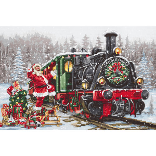 Luca-S Borduurpakket Santa's Express - Luca-S Luca-S Borduurpakket Santa's Express - Luca-S